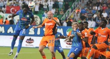 Rizespor ile Başakşehir puanları paylaştı