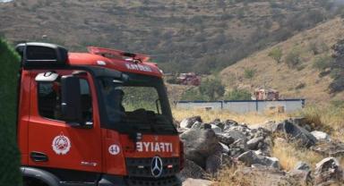 SON DAKİKA: Dağlık alanda yangın çıktı 