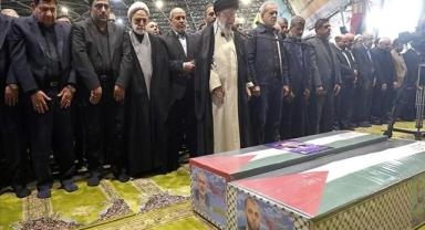 Tahran'da suikasta uğrayan Hamas lideri Heniyye için cenaze töreni düzenlendi