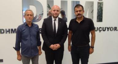 Başkan Saygı'dan Havalimanı Müdürüne önemli ziyaret..