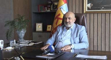 Kayserispor Başkanı Çamlı'dan teknik direktör Burak Yılmaz’a destek