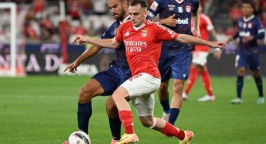 Milli futbolcu Kerem Aktürkoğlu, Benfica'daki kariyerine golle başladı