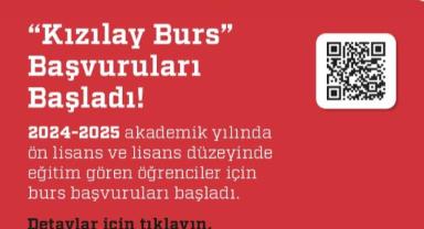 Türk Kızılay 2024-2025 Burs Başvuruları Başladı