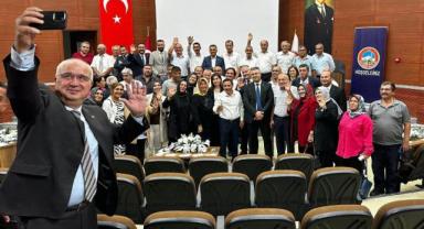 Vali Çiçek, Melikgazi Muhtarları ile bir araya geldi 