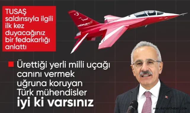 Abdulkadir Uraloğlu, TUSAŞ saldırısında yaşanan HÜRJET fedakarlığını anlattı