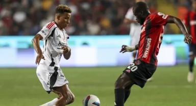 Beşiktaş, deplasmanda Gaziantep FK ile 1-1 berabere kaldı