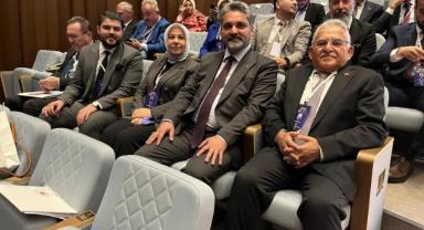 Cumhurbaşkanı Erdoğan ve Kayseri heyeti bir arada