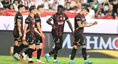Galatasaray, Antalyaspor'u 3 golle yendi