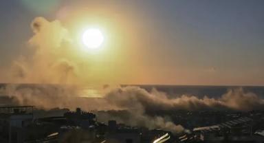 İsrail uçakları Beyrut'u bombaladı