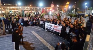 Kayseri'de vatandaşlar terörü lanetledi