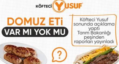 Köfteci Yusuf'un domuz eti kullandığı kesinleşti