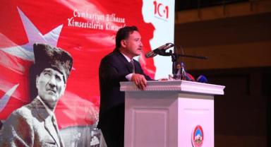 Vali Çiçek, “Vatanı için ölmekten korkmayan bir milleti yok edemezler”