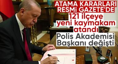 Atama kararları Resmi Gazete'de