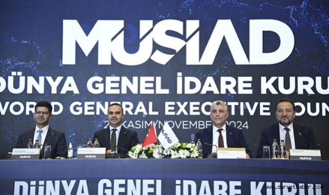 Bakanlar Bolat ve Kacır MÜSİAD şube başkanları ile bir araya geldi