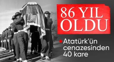 Büyük Önder Atatürk'ün ebediyete intikalinin üzerinden 86 yıl geçti