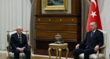 Cumhurbaşkanı Erdoğan, Devlet Bahçeli ile bir araya geldi