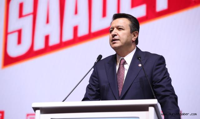 Saadet Partisi'nin yeni Genel Başkanı Mahmut Arıkan oldu