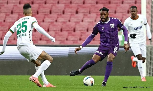 Samsunspor - Alanyaspor maçında kazanan çıkmadı