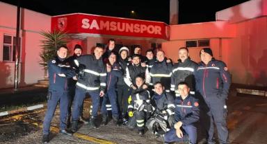Samsunspor'un tesislerinde yangın çıktı