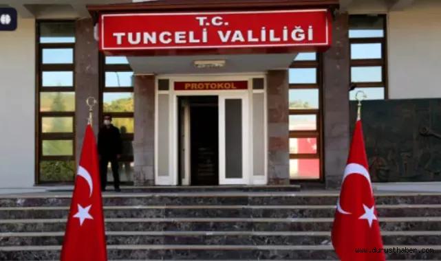 Tunceli'de eylem ve gösteriler 10 gün süreyle yasaklandı