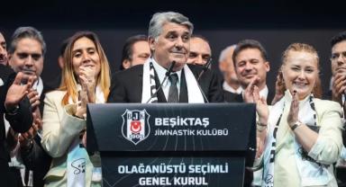 Beşiktaş'ın yeni başkanı Serdal Adalı'dan teşekkür konuşması