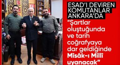 Esad'ı deviren Komutanlar Ankara'da