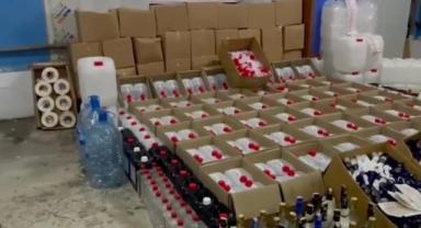 İstanbul'da ÇENGEL-8 operasyonu: 28 bin 400 litre sahte alkol ele geçirildi