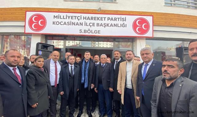 MHP Kocasinan 5. Bölge açıldı