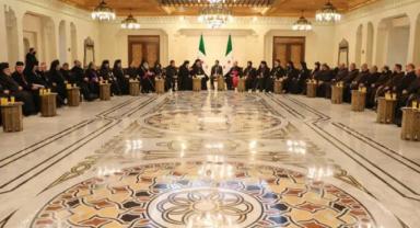 Ahmed Şera, Suriye'deki Hristiyan din adamlarını kabul etti