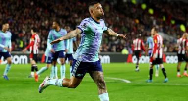 Arsenal deplasmanda Brentford'u yendi