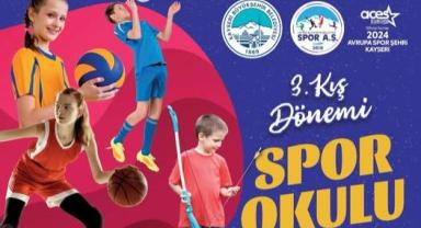 Büyükşehir’de 2025 Kış Dönemi Spor Okulları Kayıtları Başladı