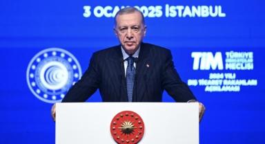 Cumhurbaşkanı Erdoğan: 2024'te ihracat rakamlarında Cumhuriyet tarihinin rekoruna imza attık