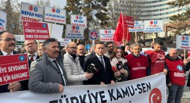 Kamu-Sen Kayseri’de Basın Açıklaması Yaptı: