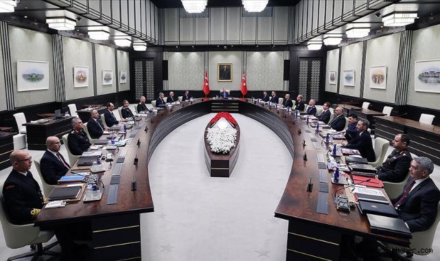 Milli Güvenlik Siyaseti Belgesi yenilenmiş, kurulca uygun bulunmuştur