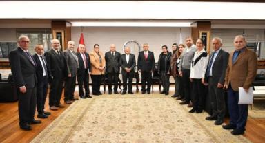 Başkan Büyükkılıç, Anadolu Muhtarlar ve Mahalli İdareler Derneği Üyelerini Ağırladı