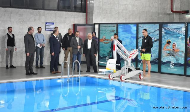 Başkan Büyükkılıç’tan, Nörolog Canpolat ile Engelsiz Yaşam Merkezi’ne Ziyaret