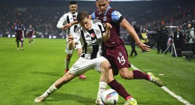 Beşiktaş, Trabzonspor engelini 2-1 ile aştı