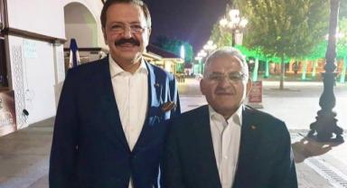 Büyükkılıç, “Hemşehrimiz Hisarcıklıoğlu’nu Tebrik Ediyor, Başarılar Diliyorum”