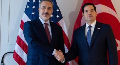 Dışişleri Bakanı Fidan ile ABD'li mevkidaşı Rubio bir araya geldi