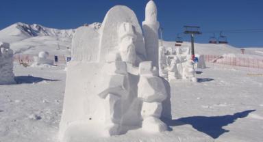 Erciyes'te Kar, Uluslararası Sanata Dönüşecek