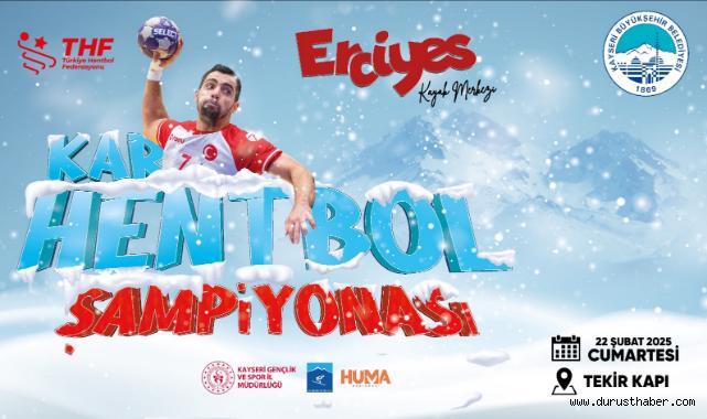 Erciyes’ten Türkiye’de Bir İlk Daha: Kar Hentbol Şampiyonası