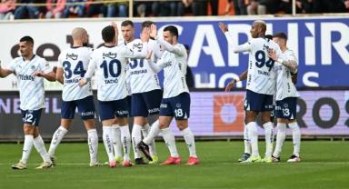 Fenerbahçe, Alanyaspor'u iki golle geçti