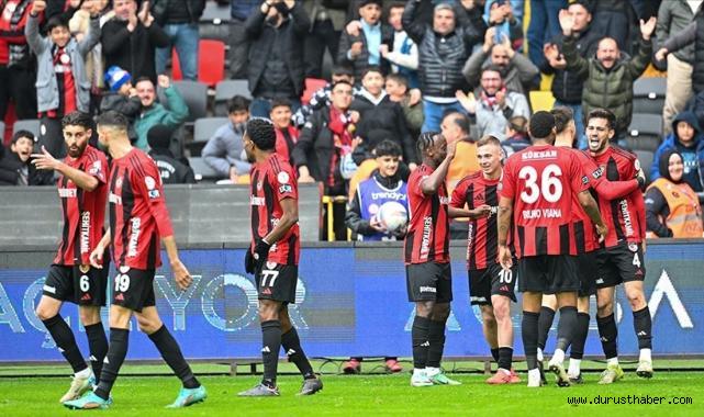 Gaziantep FK, sahasındaki 7. galibiyetini aldı