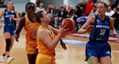 Melikgazi Kayseri Basketbol'den Bodrum Basketbol'a 50 sayılık fark!