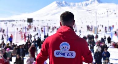 Spor A.Ş.'den Erciyes'te Spor Şenliği ve Gece Kayağı