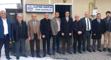 Ulaştırma Memur-Sen'e Anlamlı Ziyaret