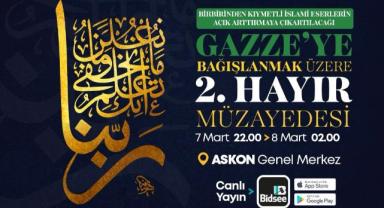 Askon'dan Gazze'ye Hayır Pınarı