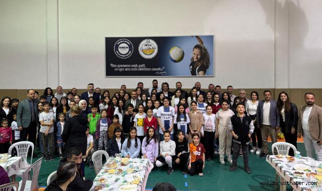 ASKON ERVA Spor Kulübü, öğrenciler ve aileleri ile iftar programında buluştu