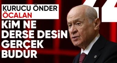 Devlet Bahçeli'den 'kurucu önder' açıklaması: Kim ne derse desin gerçek budur