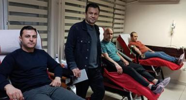 Ulaştırma Memur-Sen Kayseri Şube Başkanı Abdullah Saygı’dan Kan Bağışı Kampanyası 